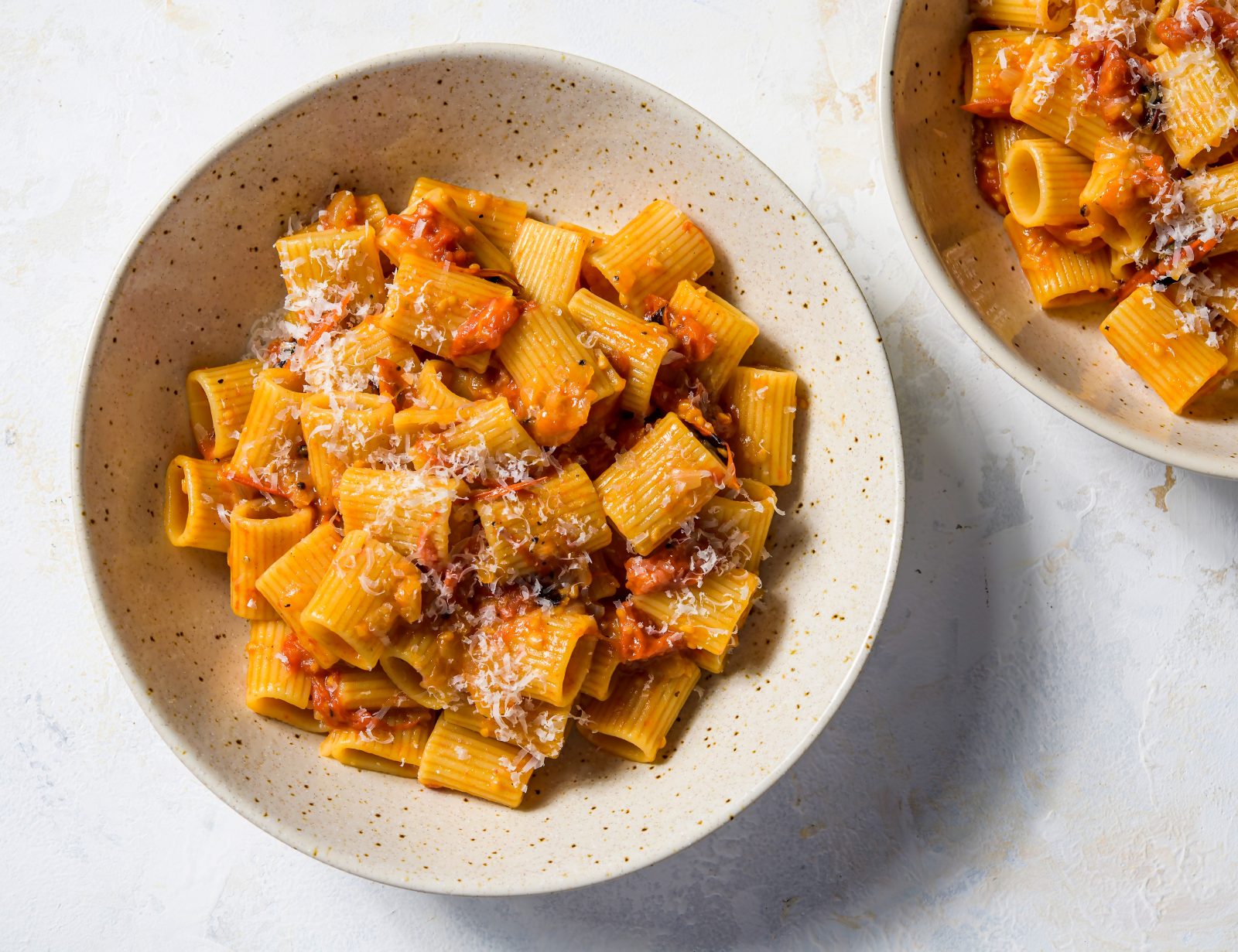 Rigatoni Cherry Tomatoes Anchovies