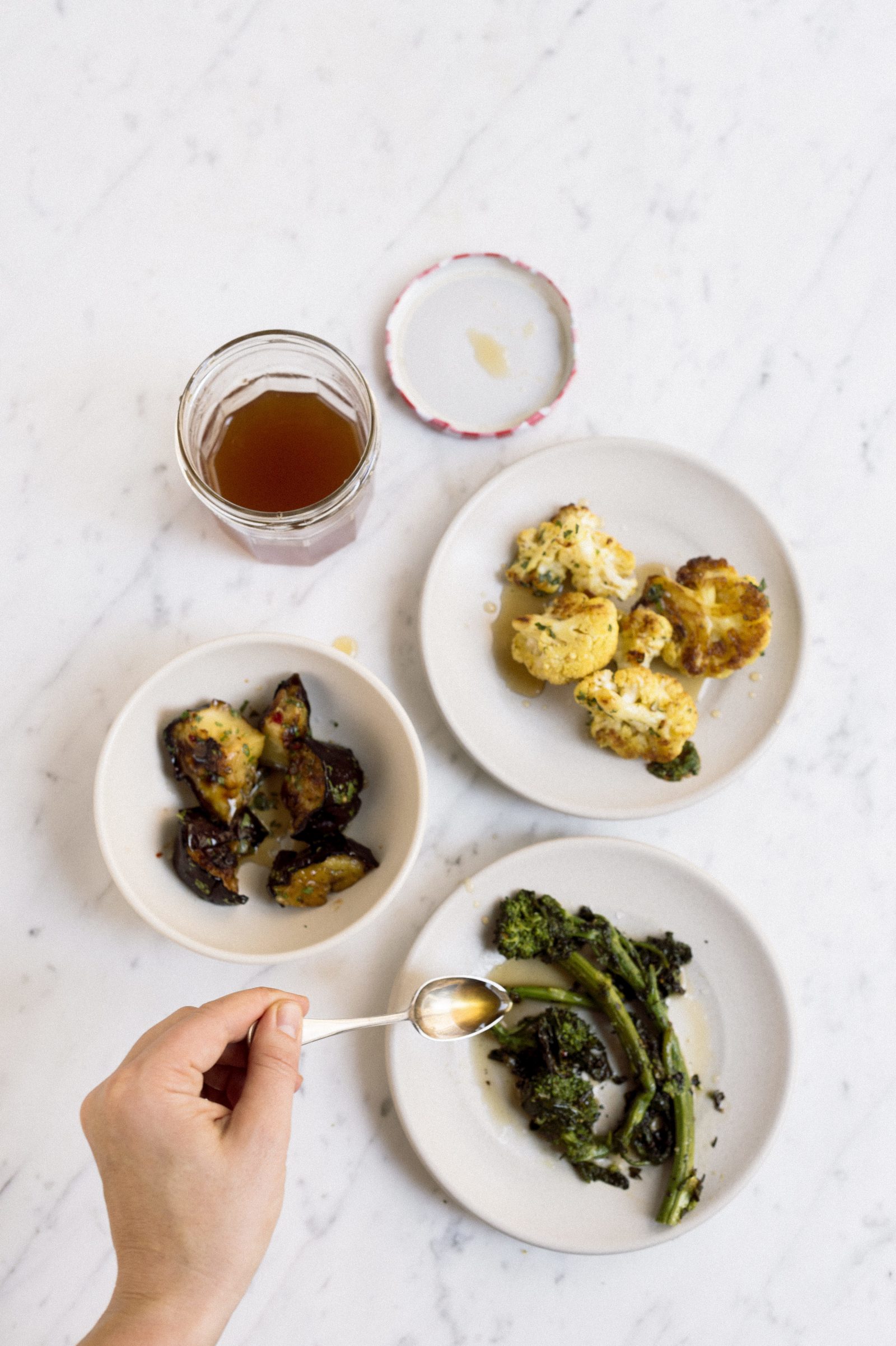Roasted Broccoli Rabe with Fennel and Chili Flakes