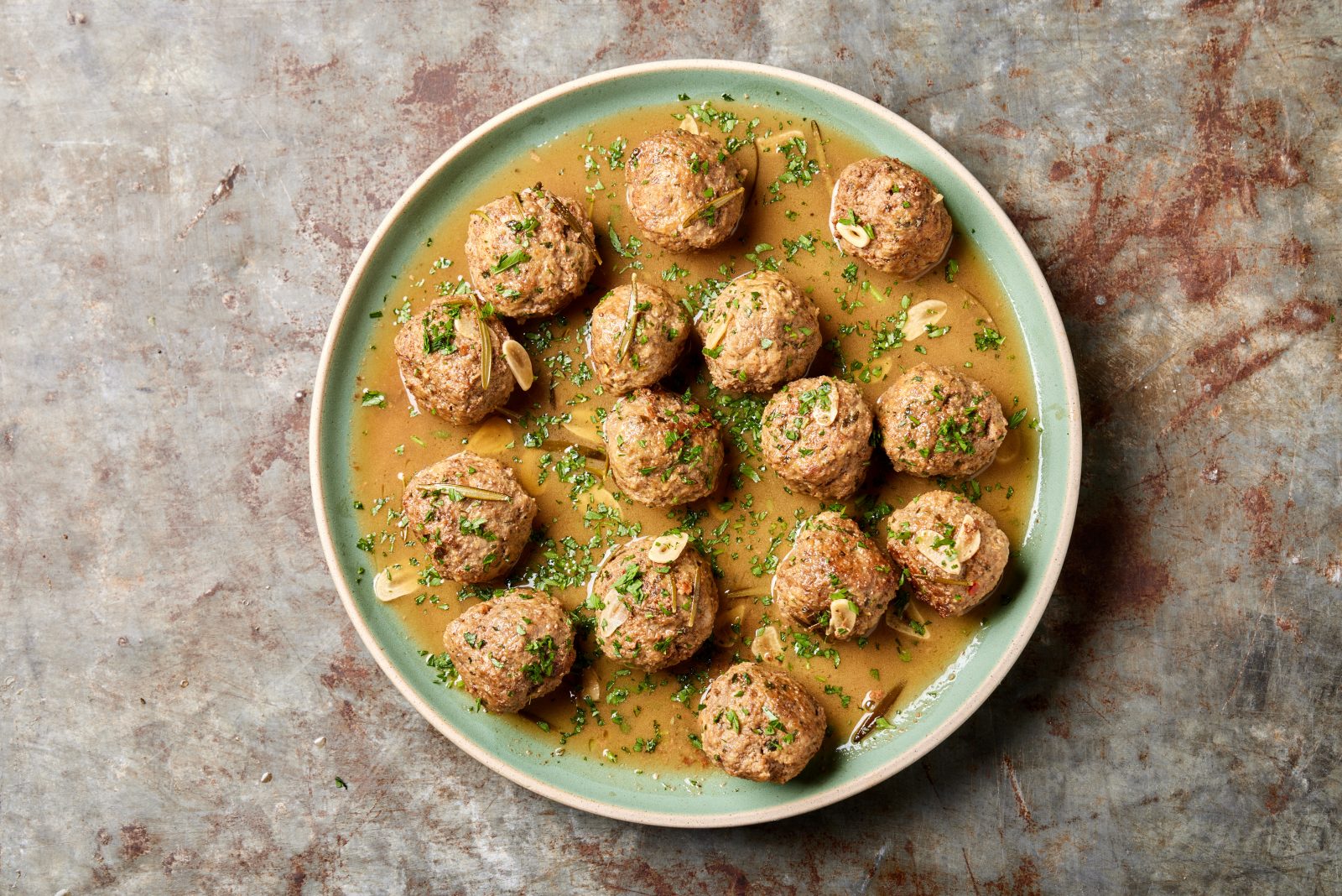 Roman Meatball Cacciatore