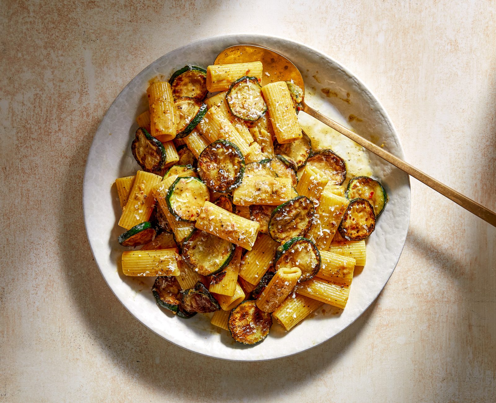 Roman Zucchini Carbonara