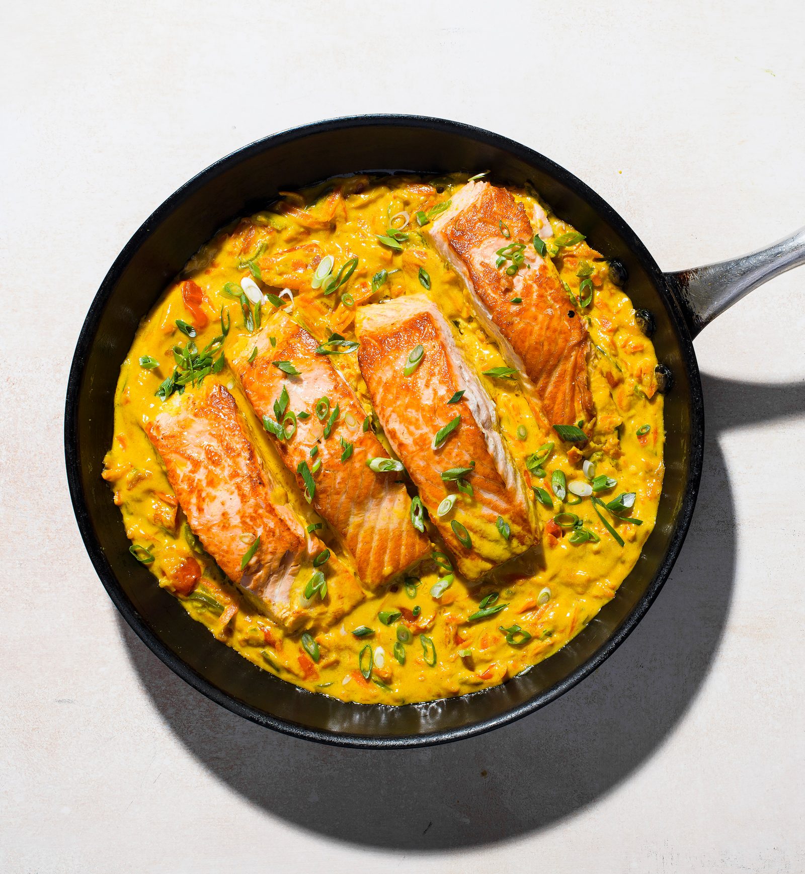 Salmon Coconut Curry
