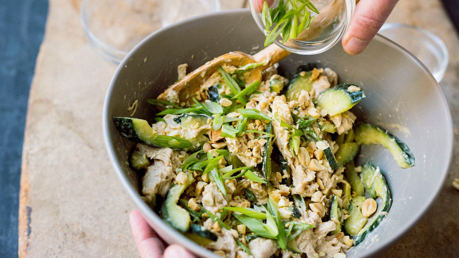 Sichuan Chicken Salad FB
