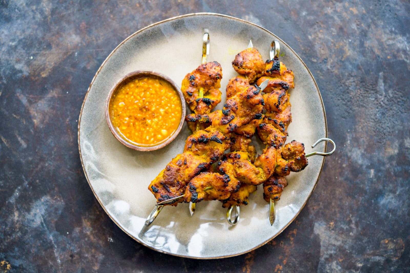 Singapore Chicken Satay Broiler