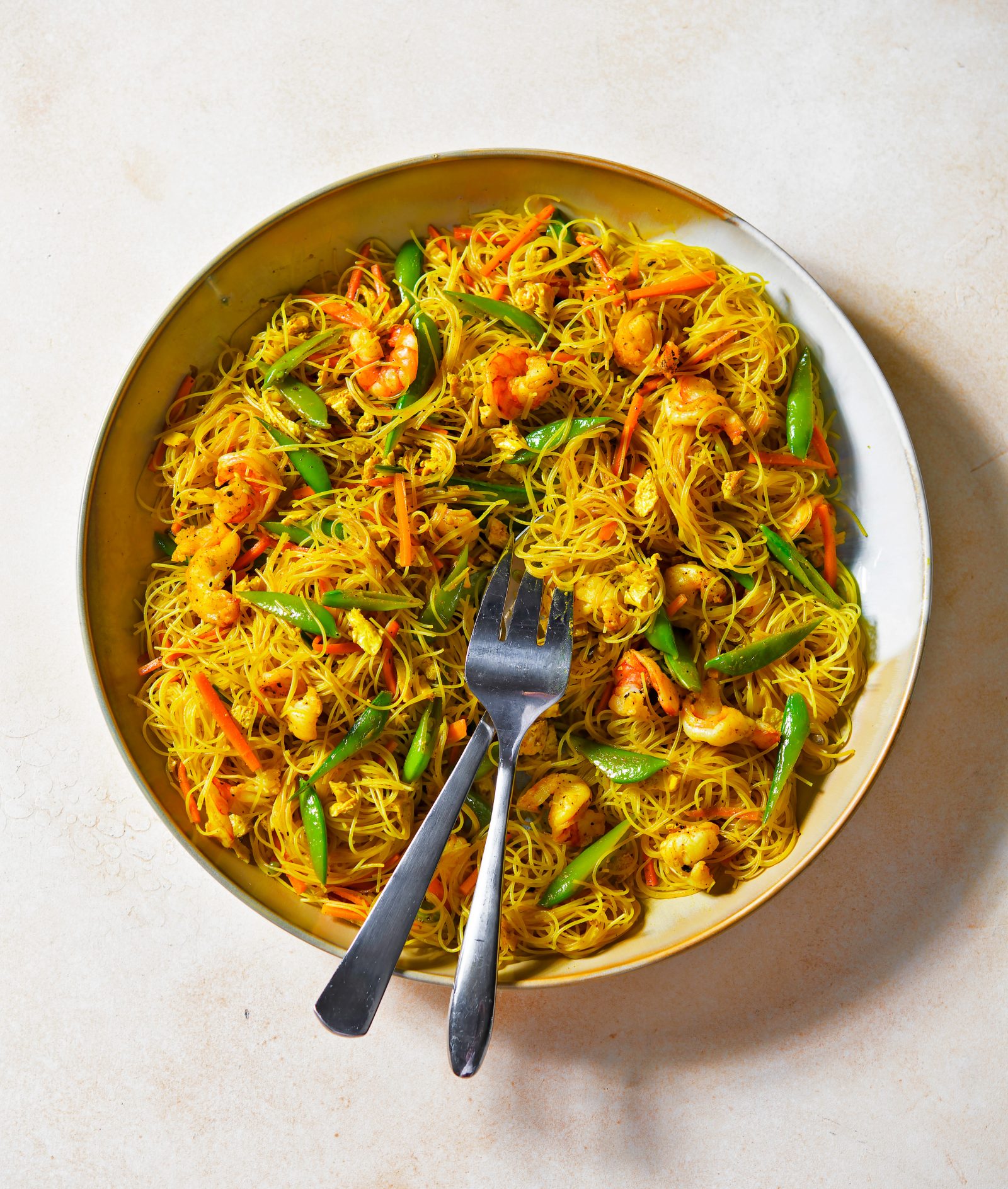 Singapore Curry Noodles