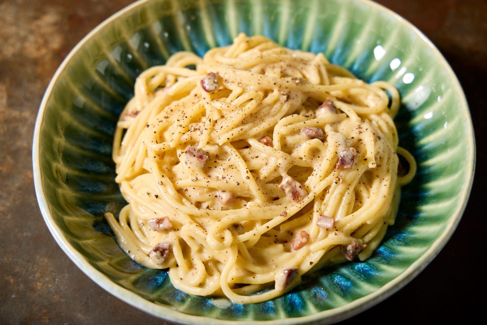 Skillet Spaghetti alla Carbonara