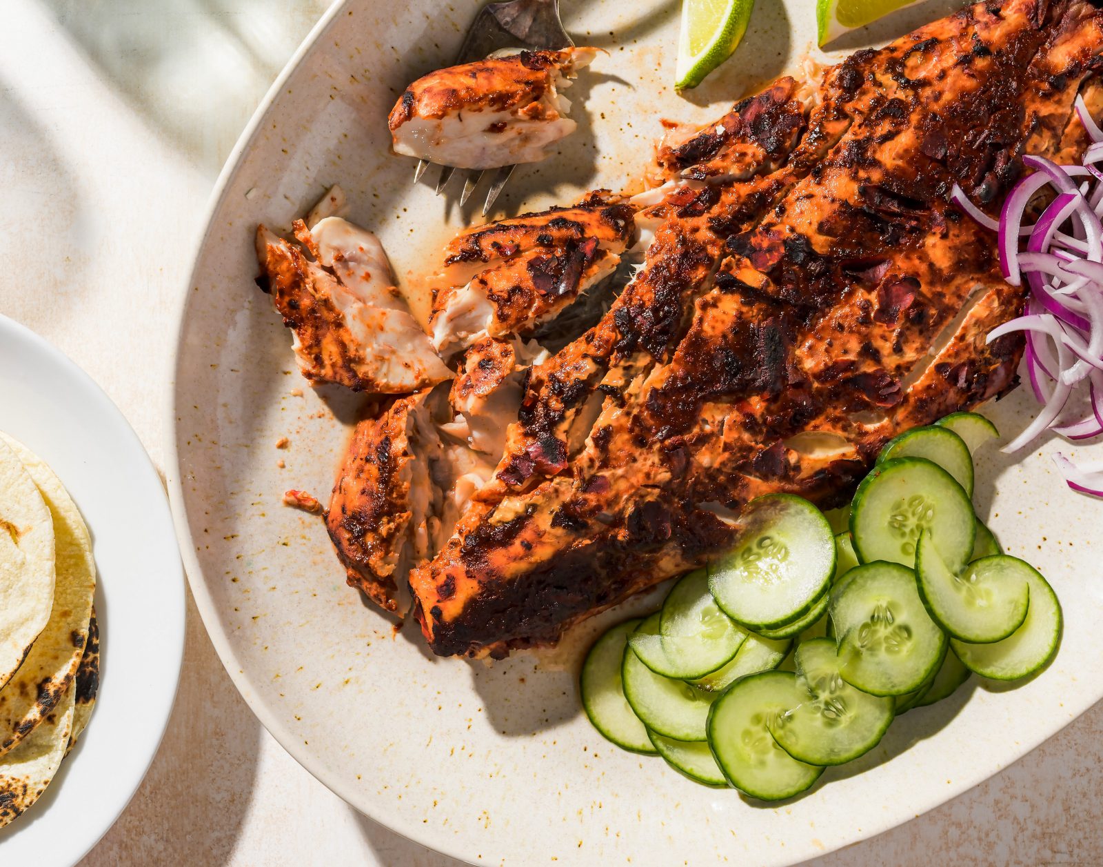 Slow Cooked Snapper Chili Lime