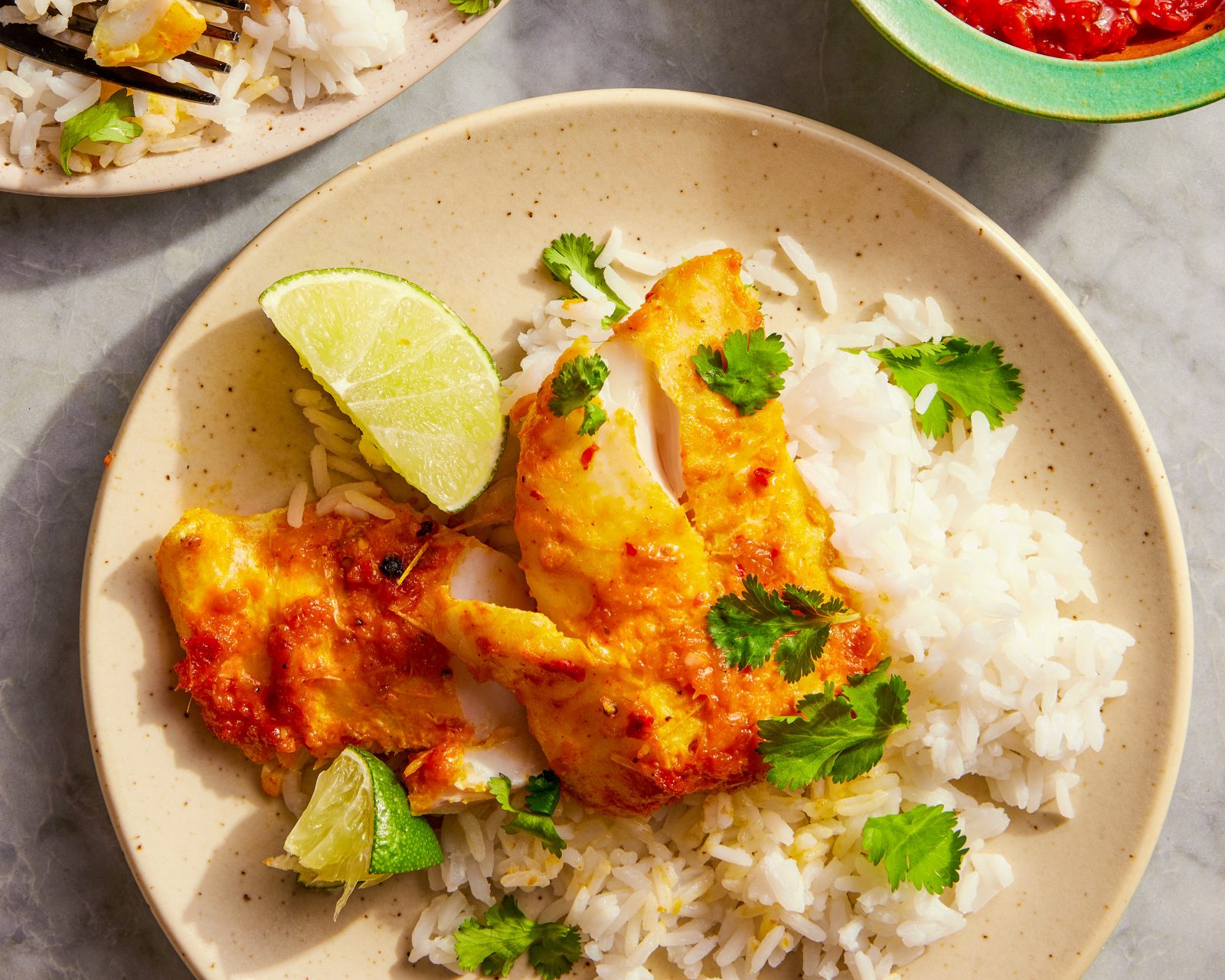 Slow Roasted Fish Lemon Grass Sambal