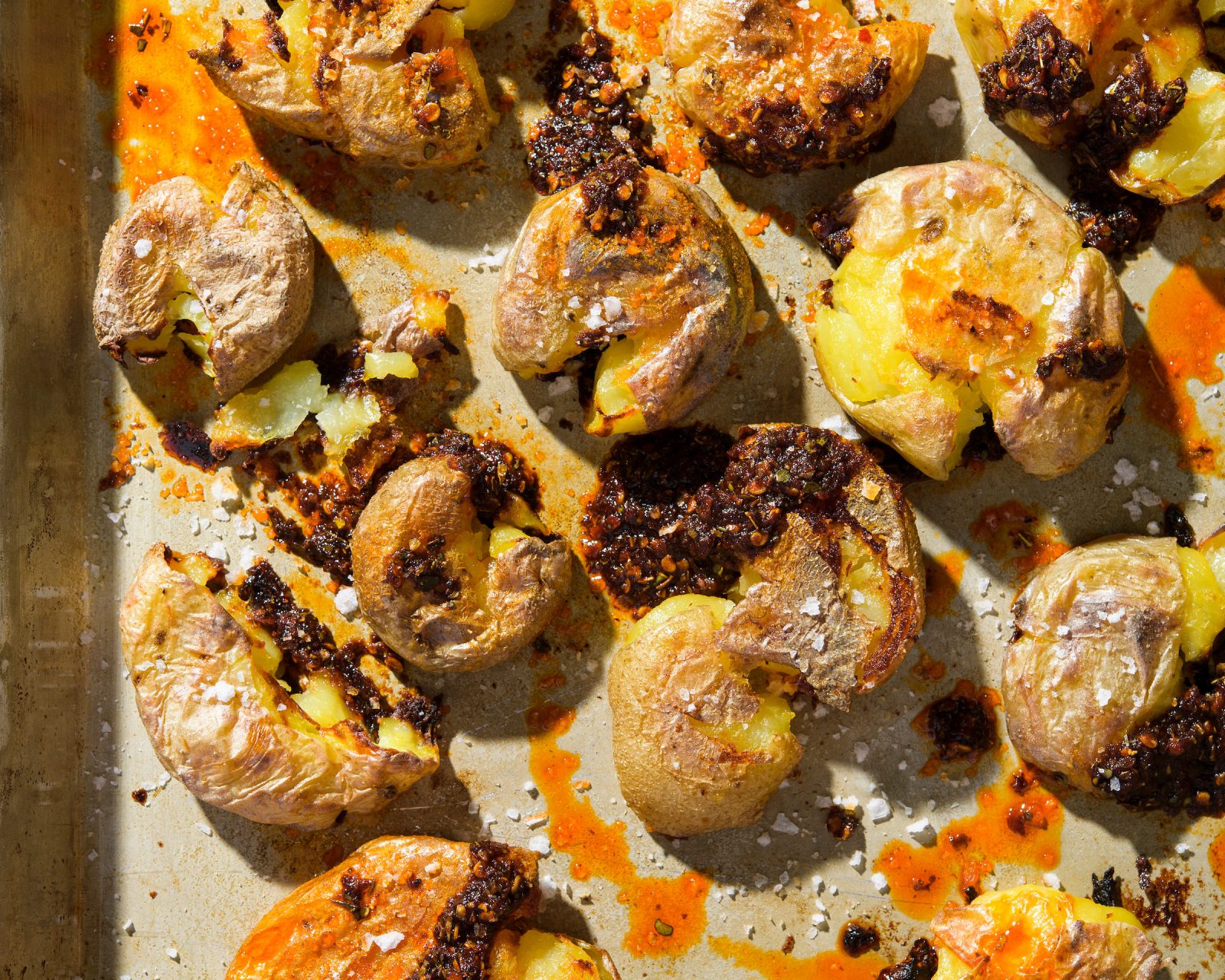 Smashed Potatoes Red Chimichirri Cook What You Have Milk Street