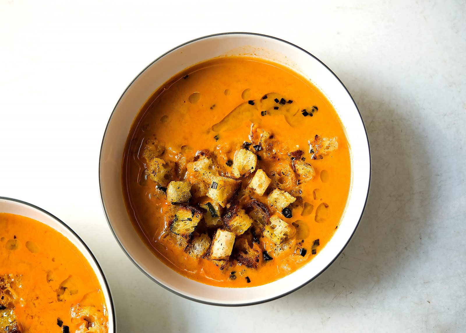 Spanish Garlic Bread Soup