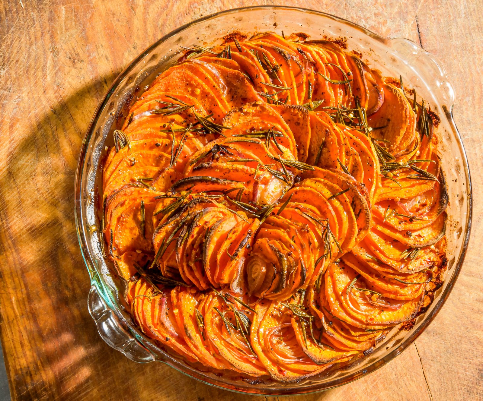 Spiced Sweet Potato Tian