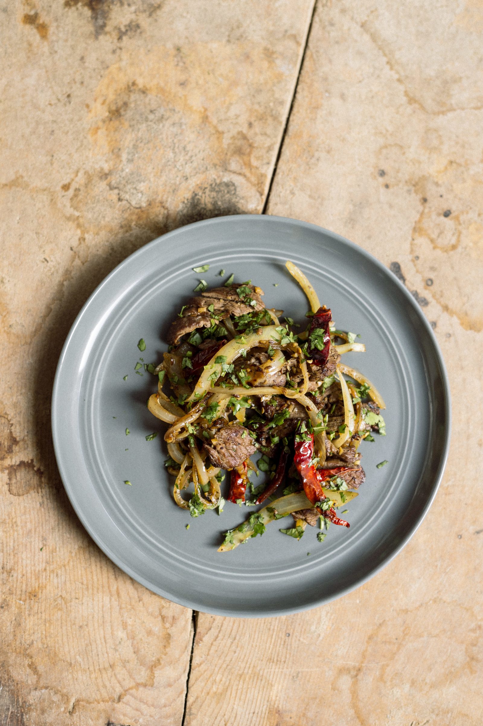 Spicy Stir-Fried Cumin Beef
