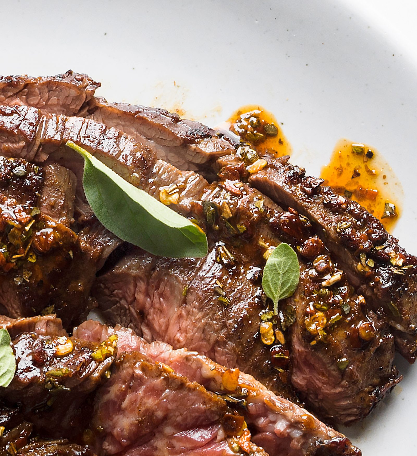 Steak Red Chimichurri