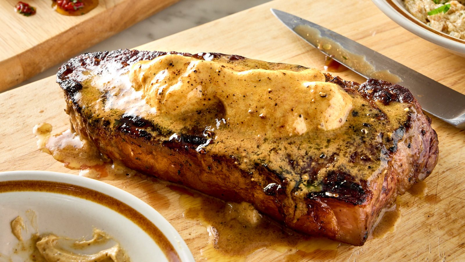 Steak Worcestershire Butter Board Sauce