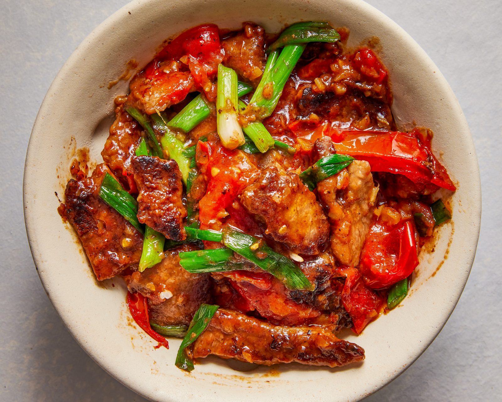 Stir Fried Beef Tomatoes