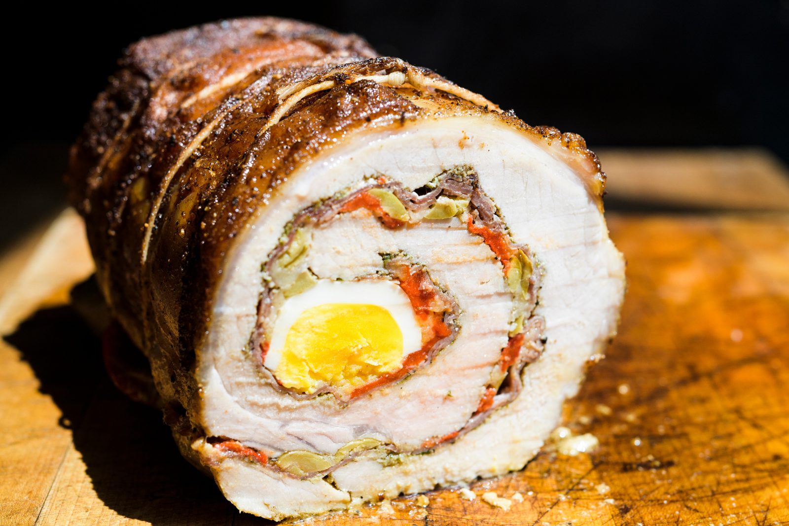 Stuffed Pork Loin Chimichurri