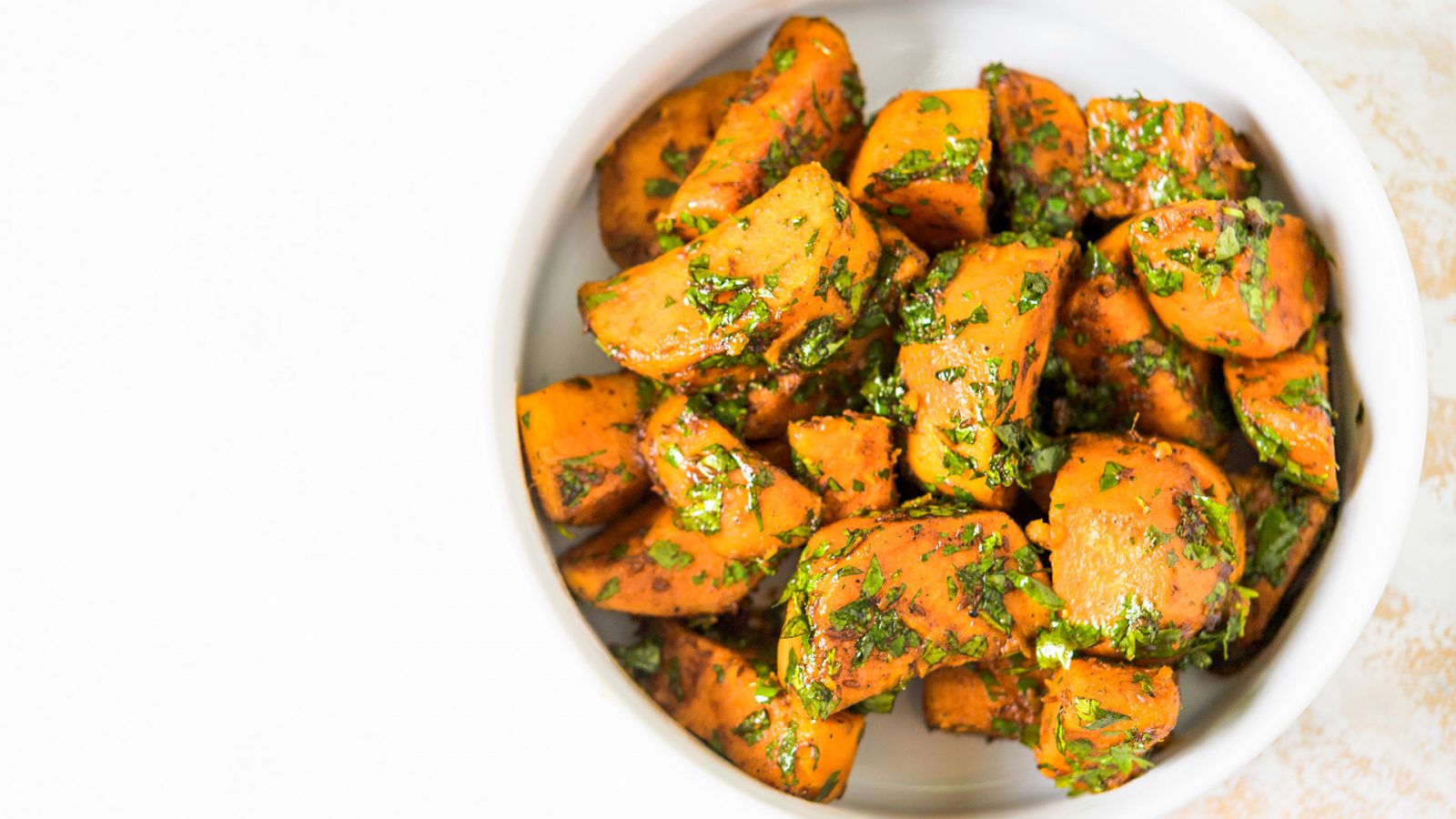 Sweet Potatoes Cumin Cilantro
