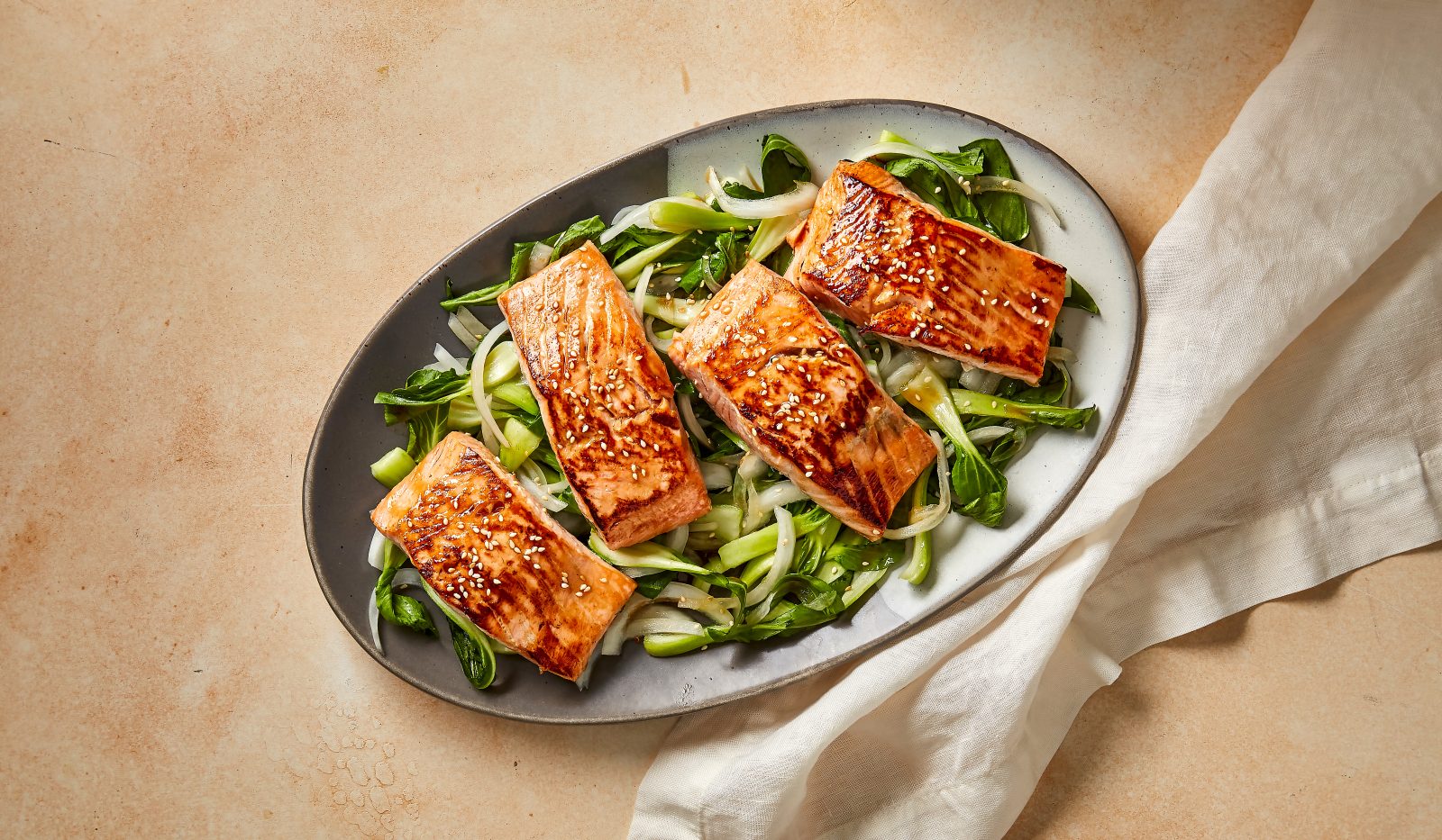 Sweet and Savory Glazed Salmon