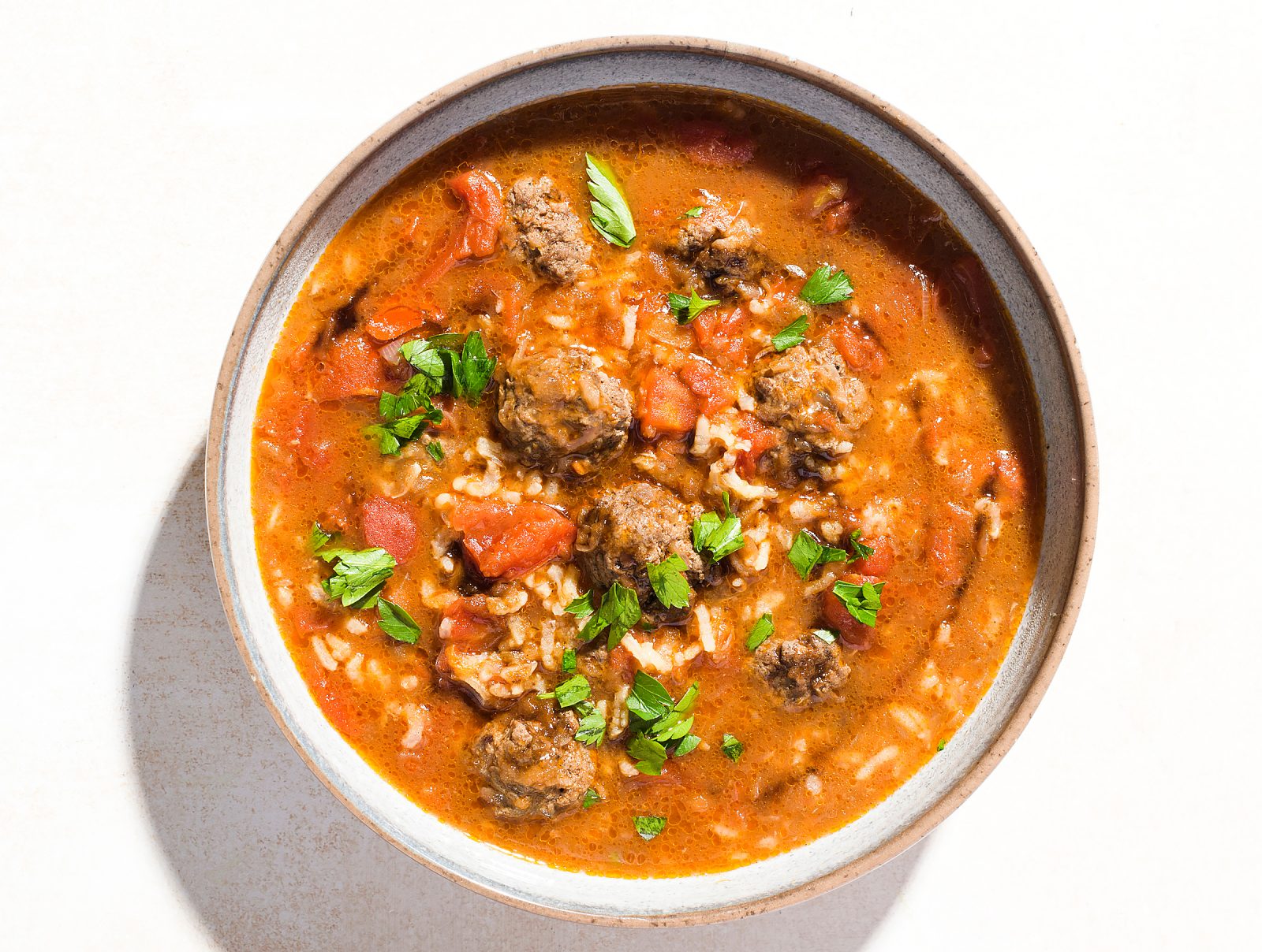 Syrian Meatball Soup