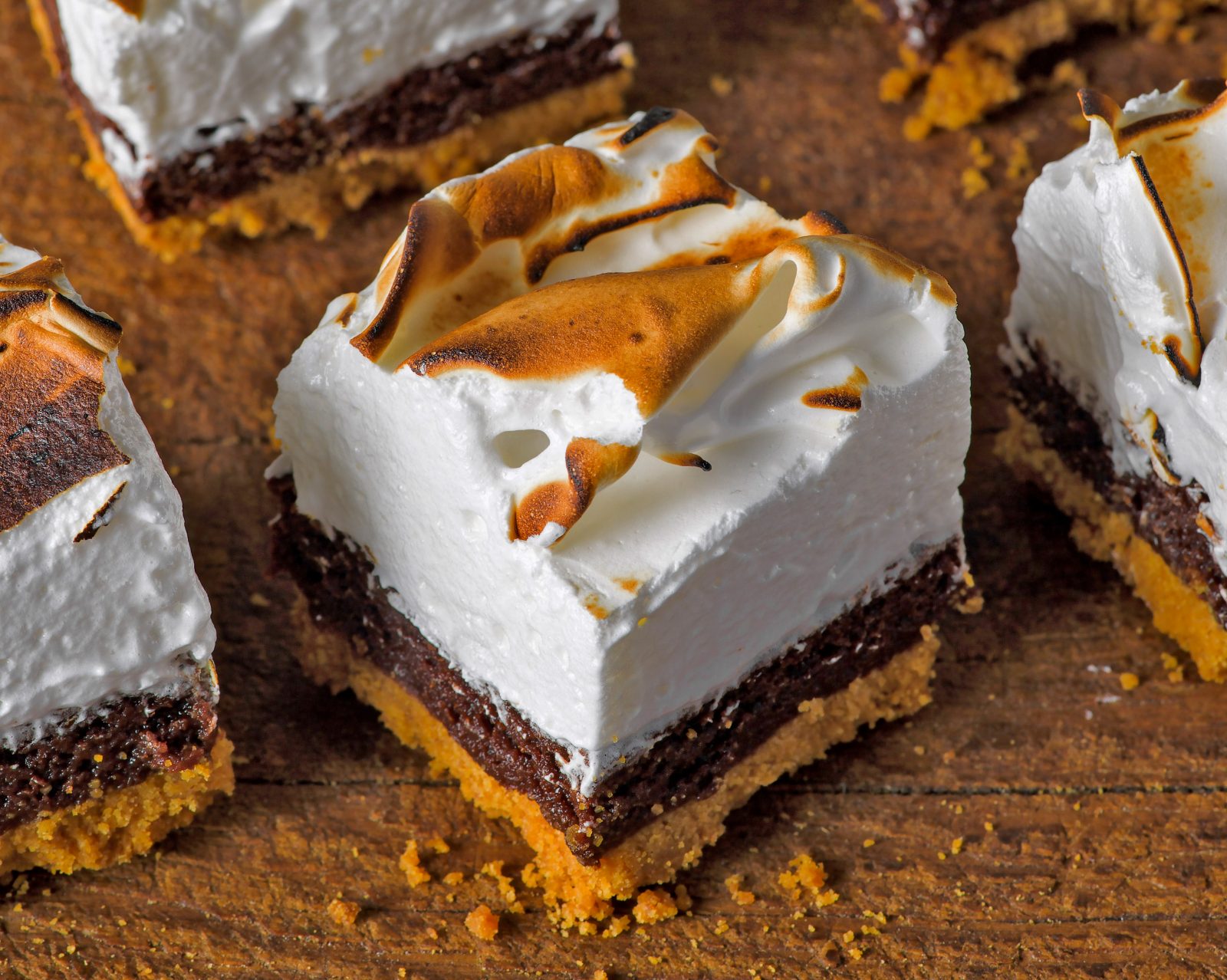 Smores Bars Toasted Meringue