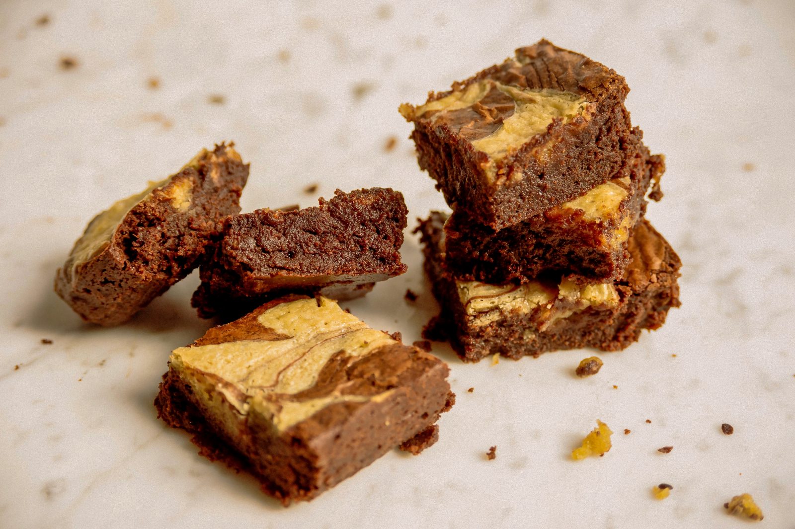 Tahini Swirl Brownies