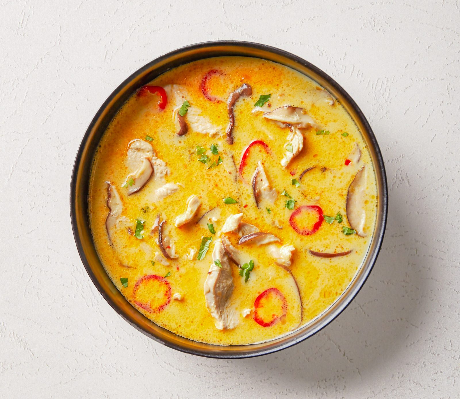 Thai Coconut Chicken Soup