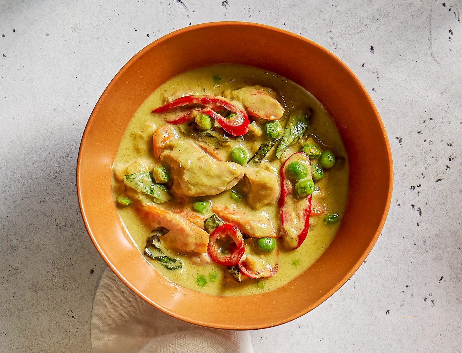 Thai Green Curry Chicken Vegetables