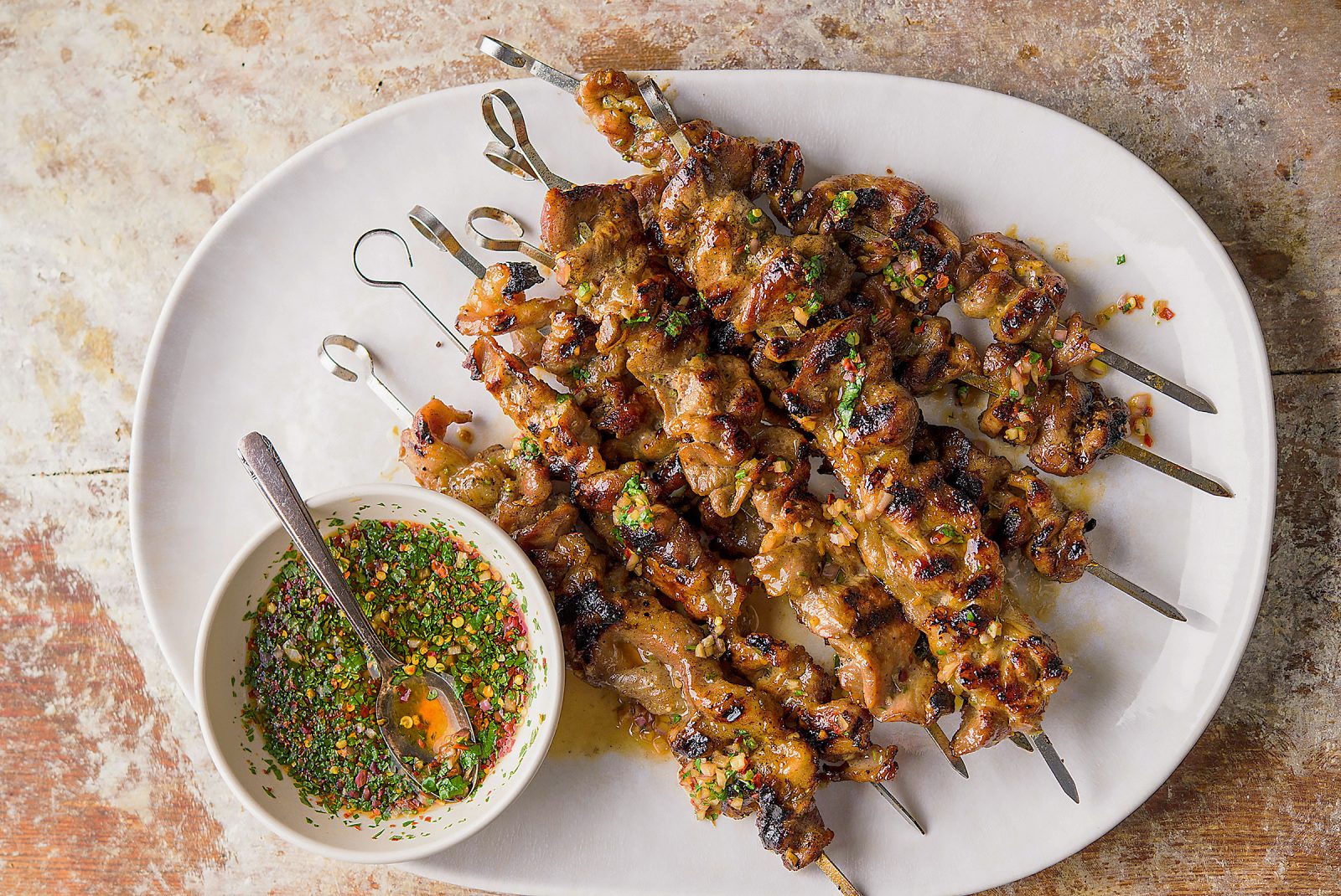 Thai Grilled Pork Skewers