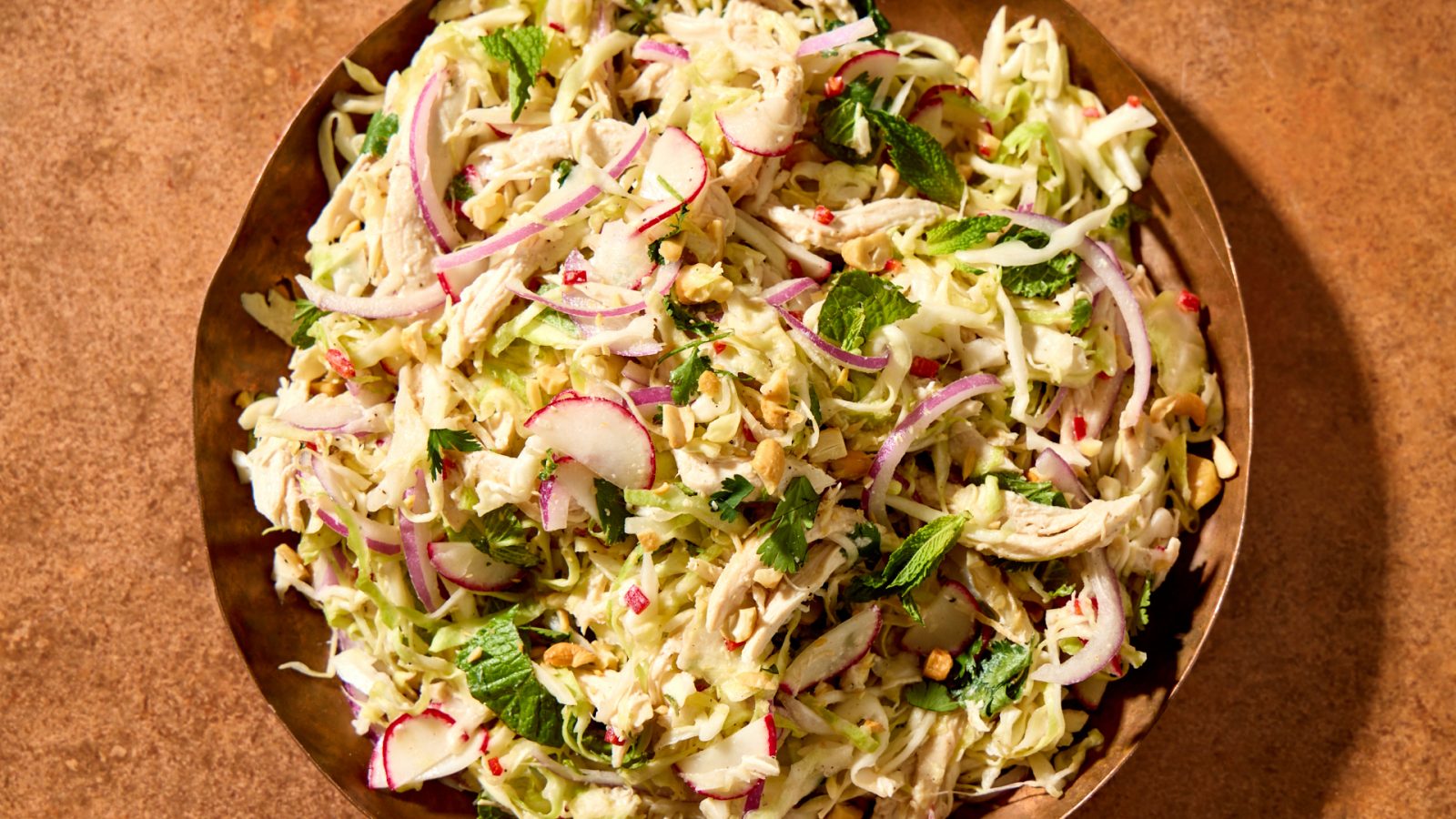 Thai Inspired Chicken and Cabbage Salad