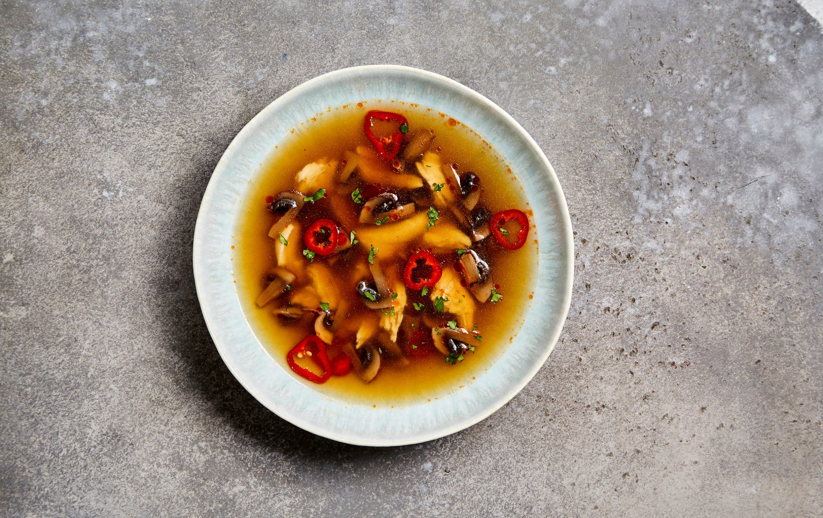 Thailand Hot Sour Chicken Soup