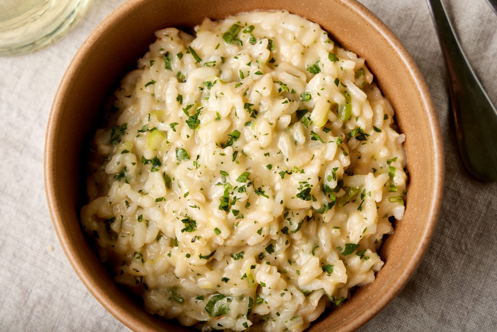 Three Herb Risotto