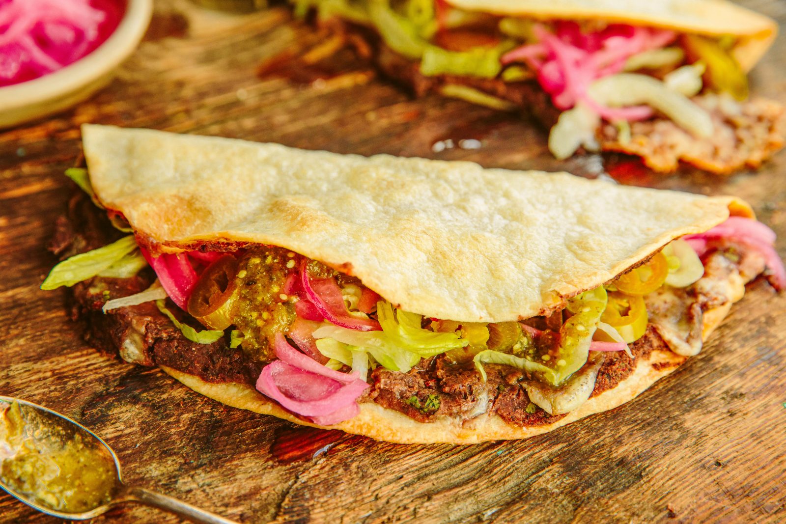 Tlayudas Oaxacan Quesadillas