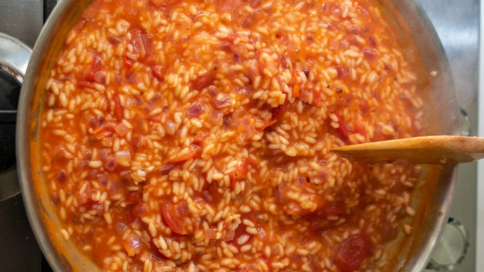 Tomato Rice with Oregano Feta FB