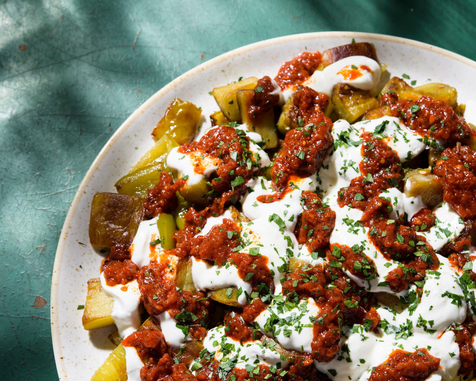Turkish Eggplant Peppers Tomatoes Garlicky Yogurt Milk Street