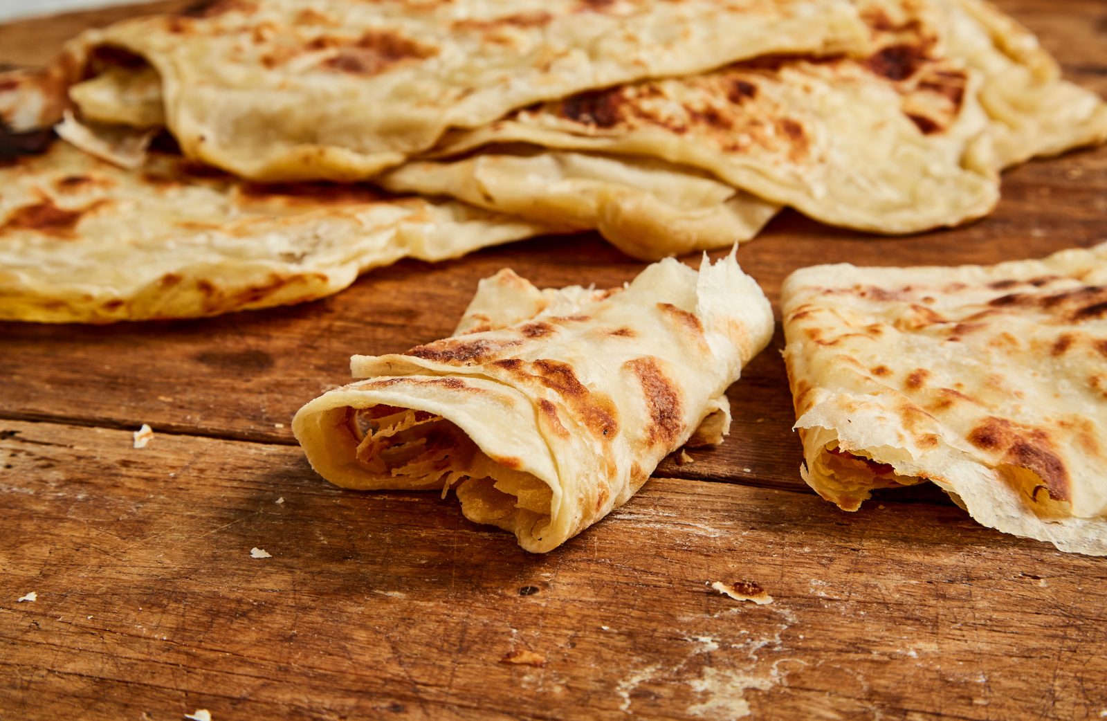 Turkish Flatbread Flaky