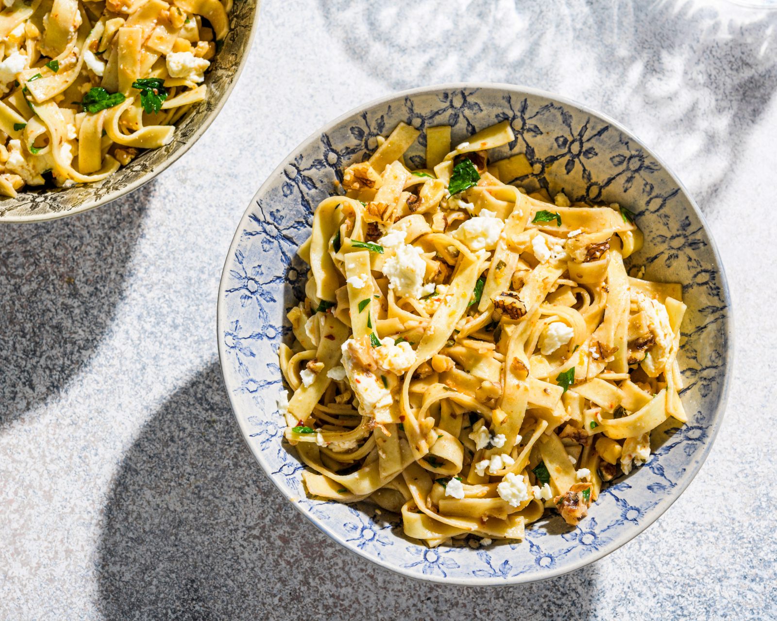 Turkish Noodles Butter Walnuts Feta