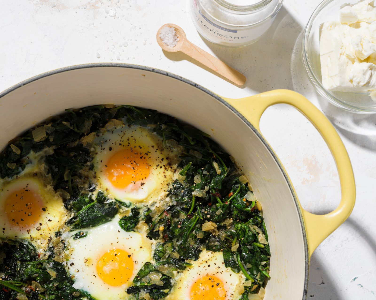 Turkish Style Eggs Spinach Cook What You Have Milk Street