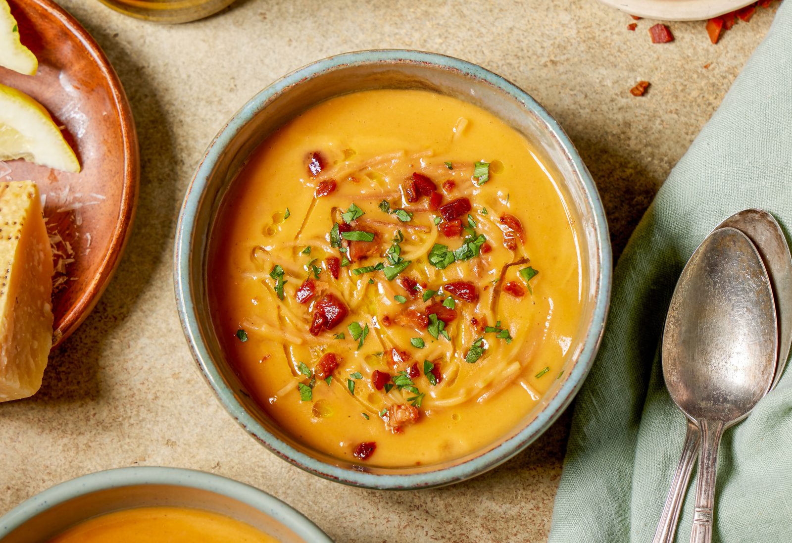Tuscan Chickpea Pasta Soup