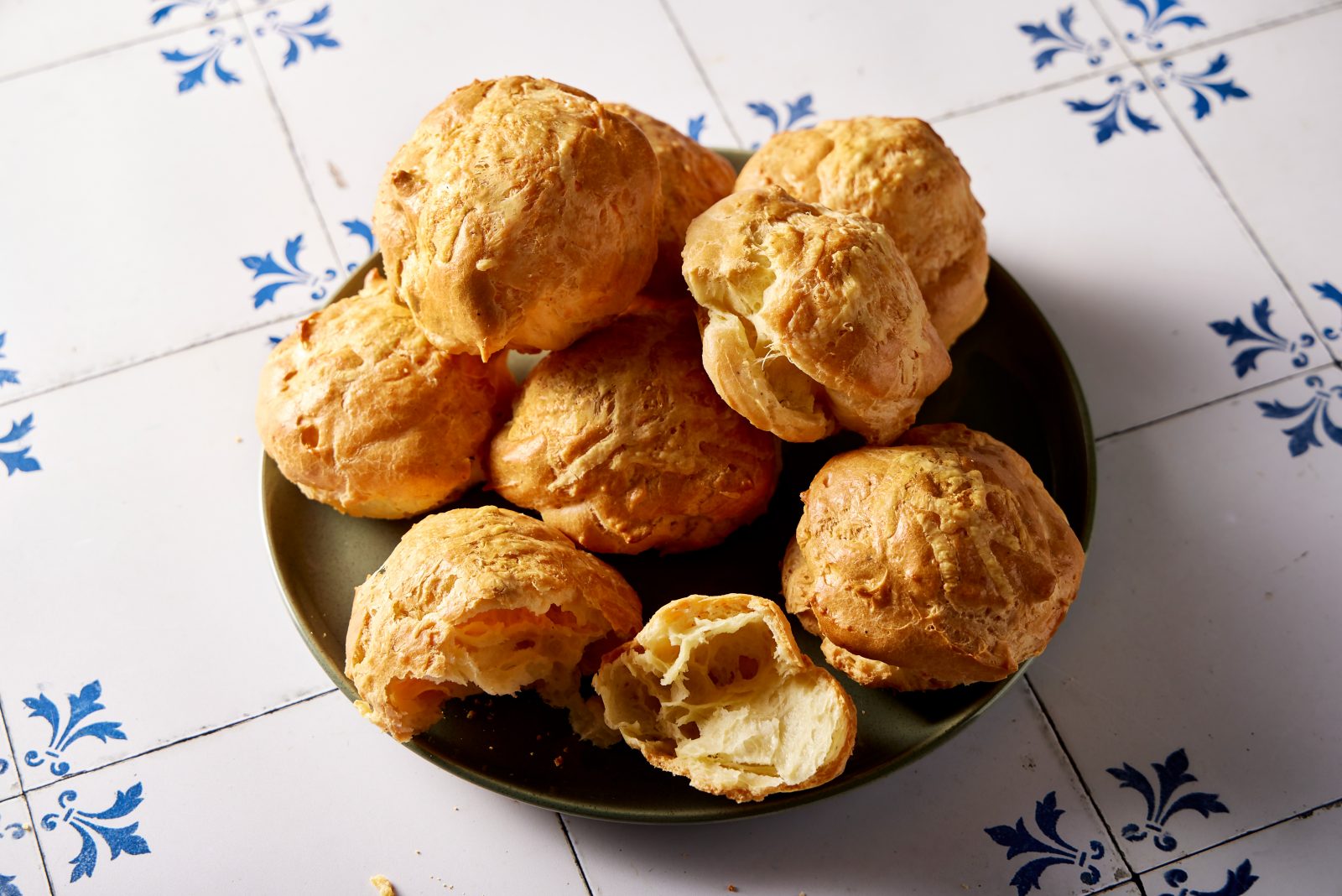 Two Cheese Gougeres