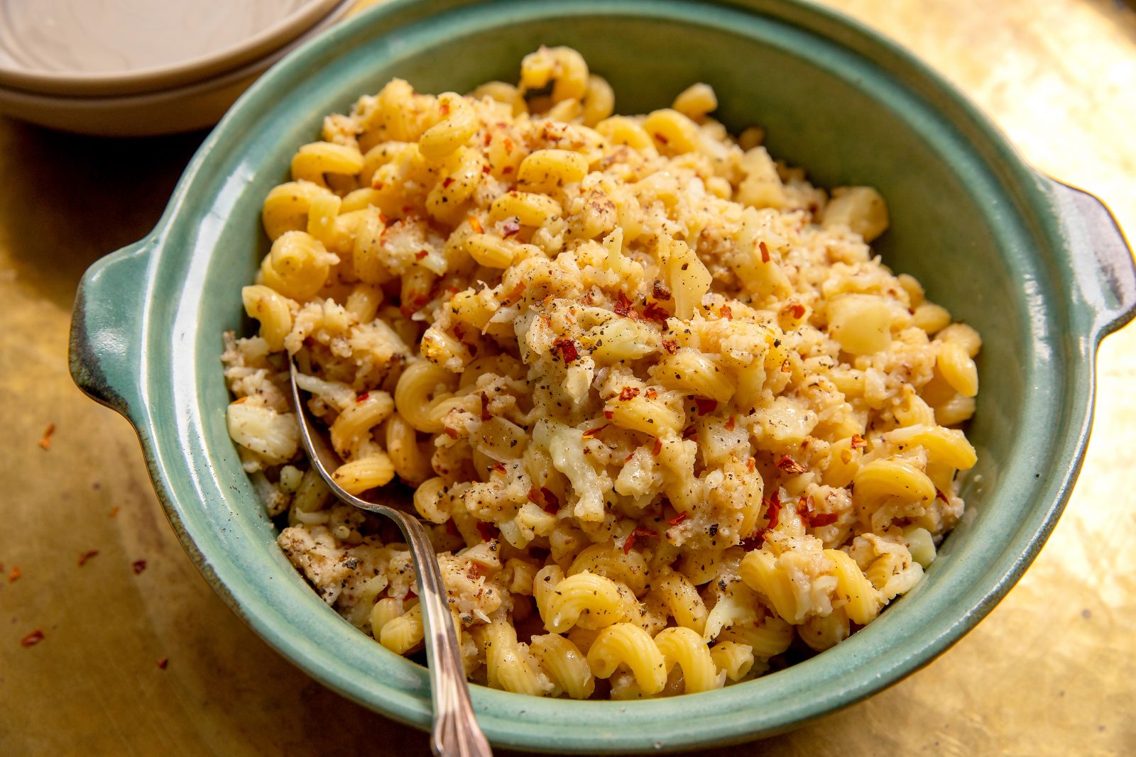 Two Cheese Pasta Cauliflower
