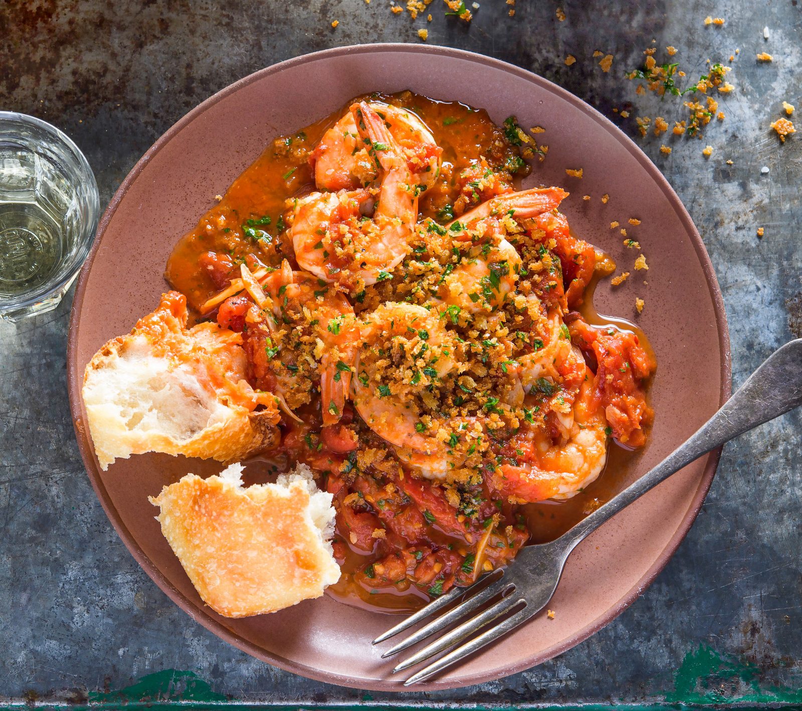 Venetian Shrimp Tomato White Wine Sauce