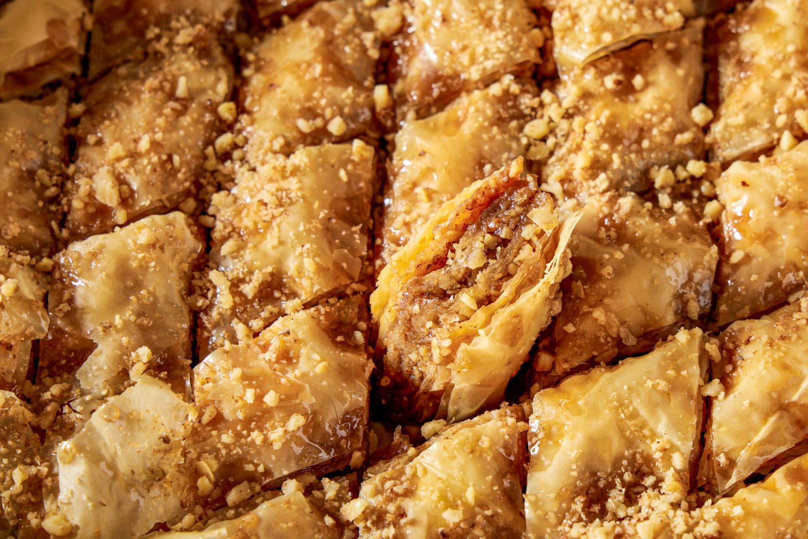 Walnut Pakhlava Pomegranate Syrup