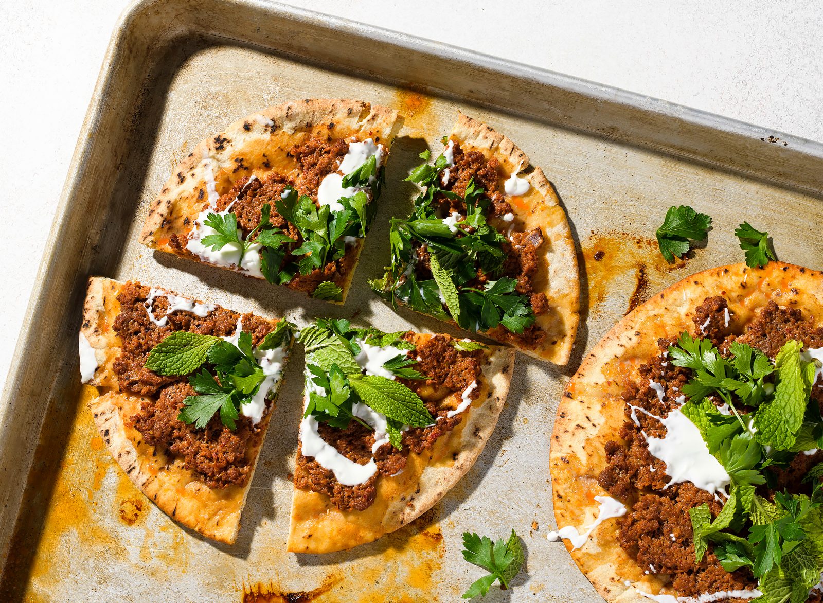 Weeknight Lahmajoun