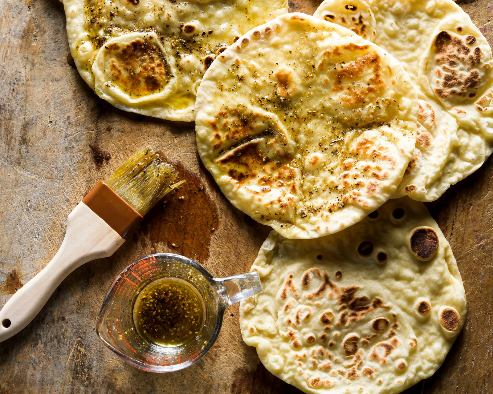 Yogurt Olive Oil Flatbread