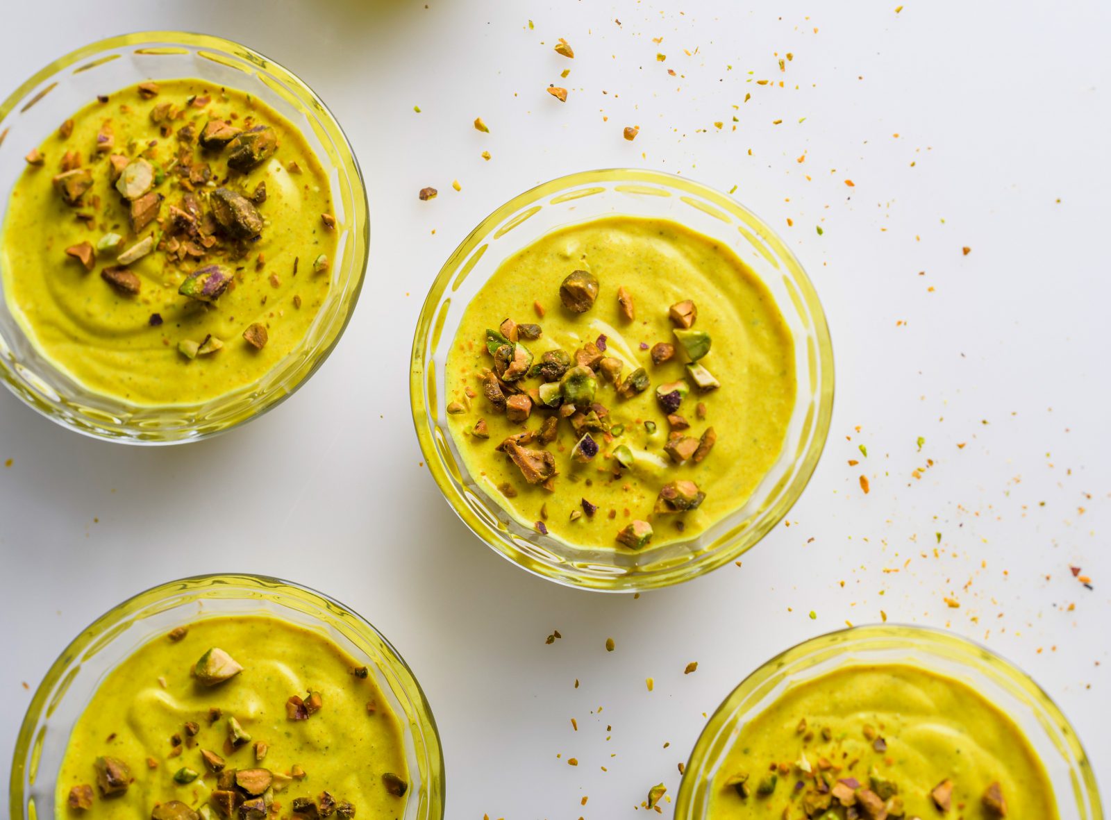 Yogurt Panna Cotta Honey Turmeric