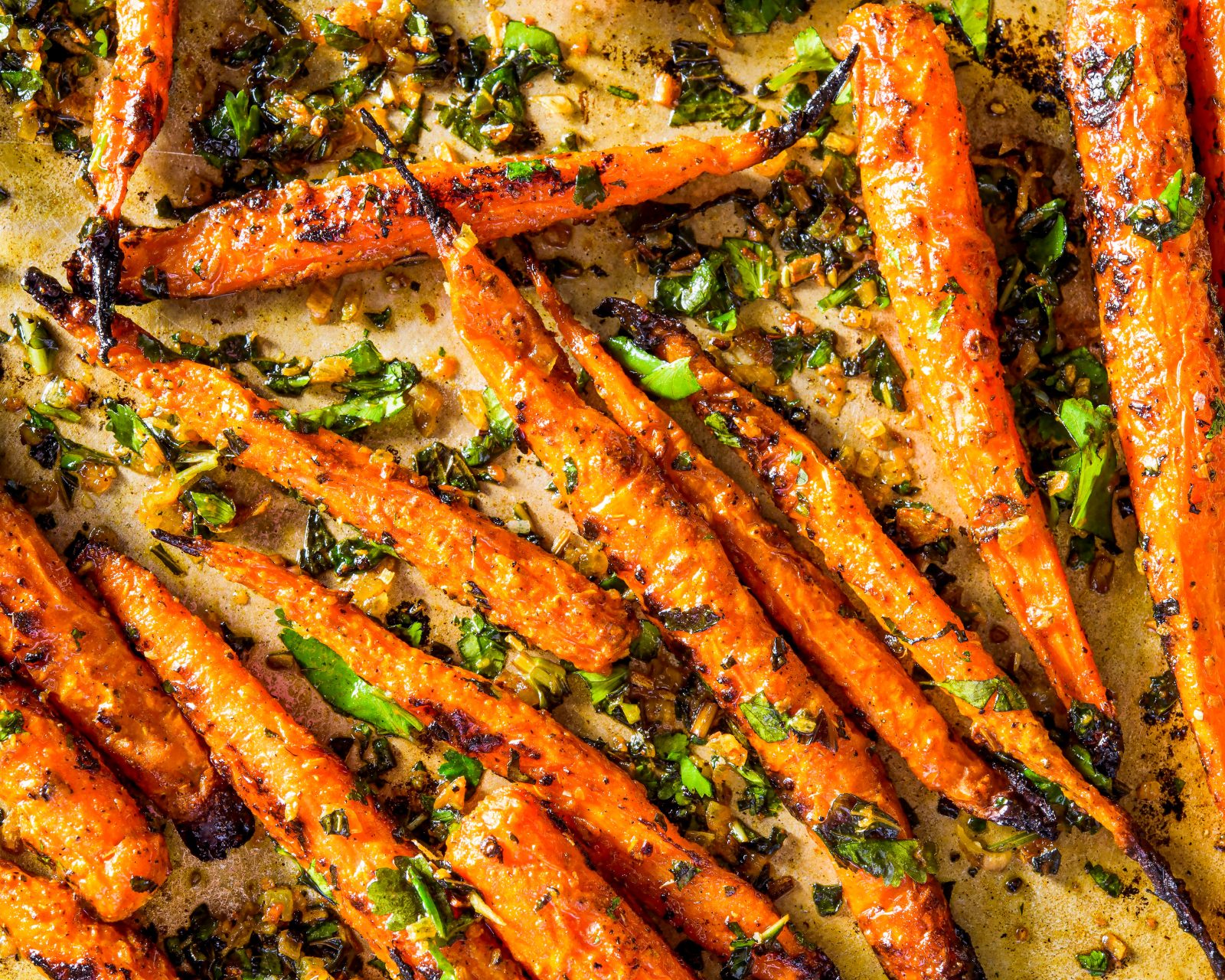 Yogurt Roasted Carrots Warm Spices