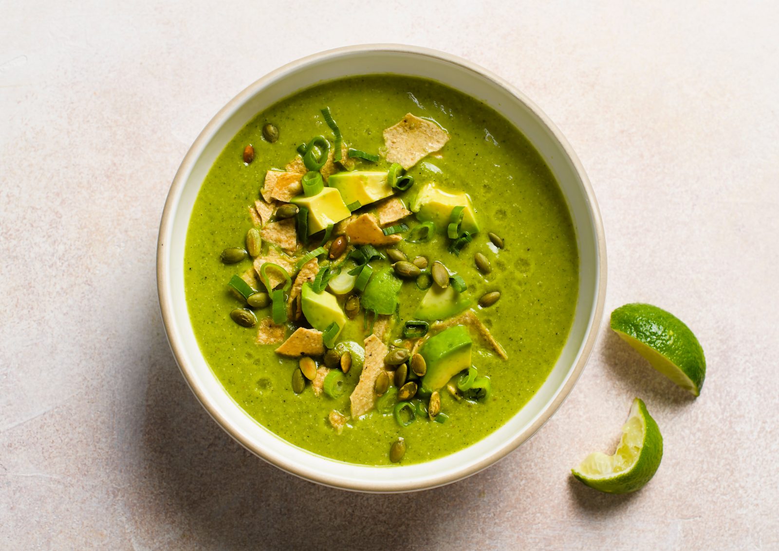 Zucchini Green Chili Soup