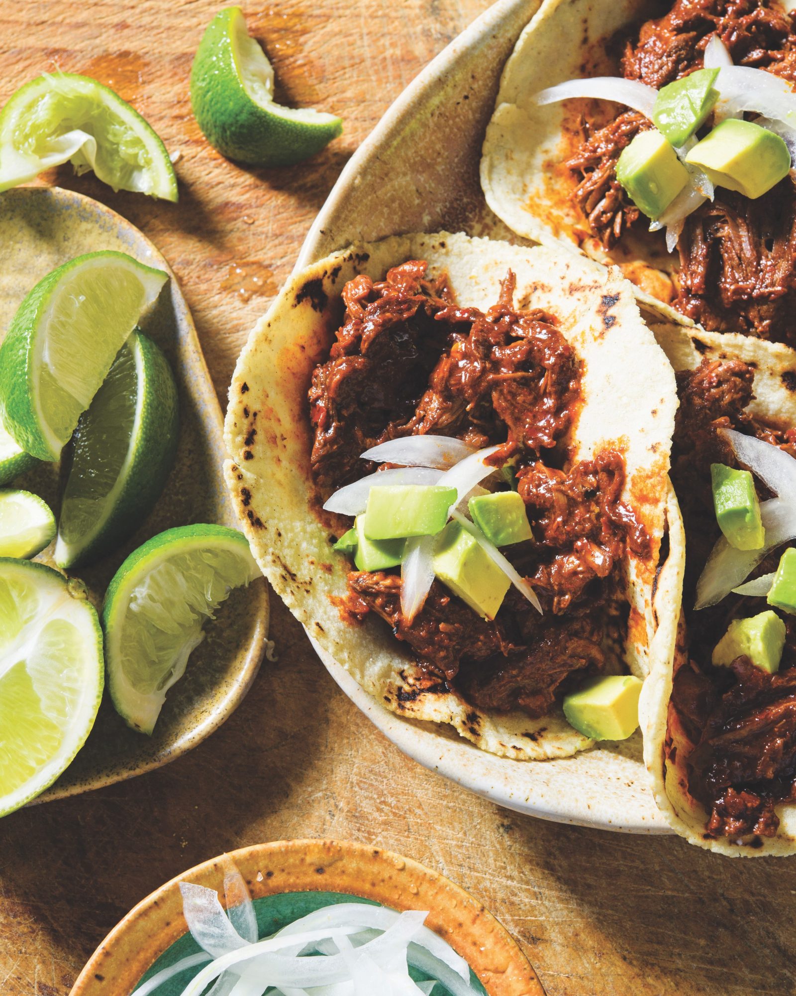 Beef birria tacos