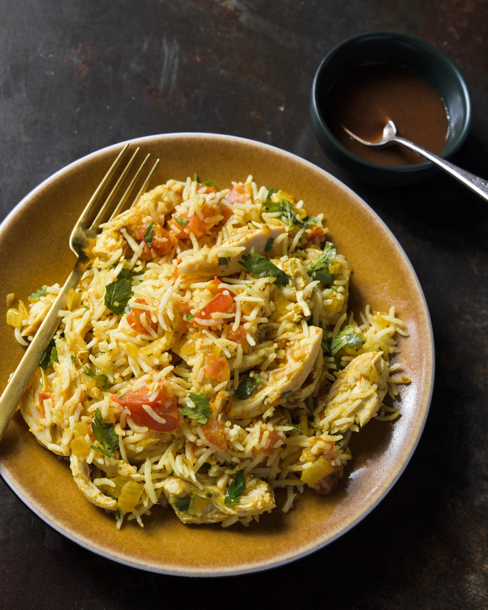 Biryani ish rice chicken v
