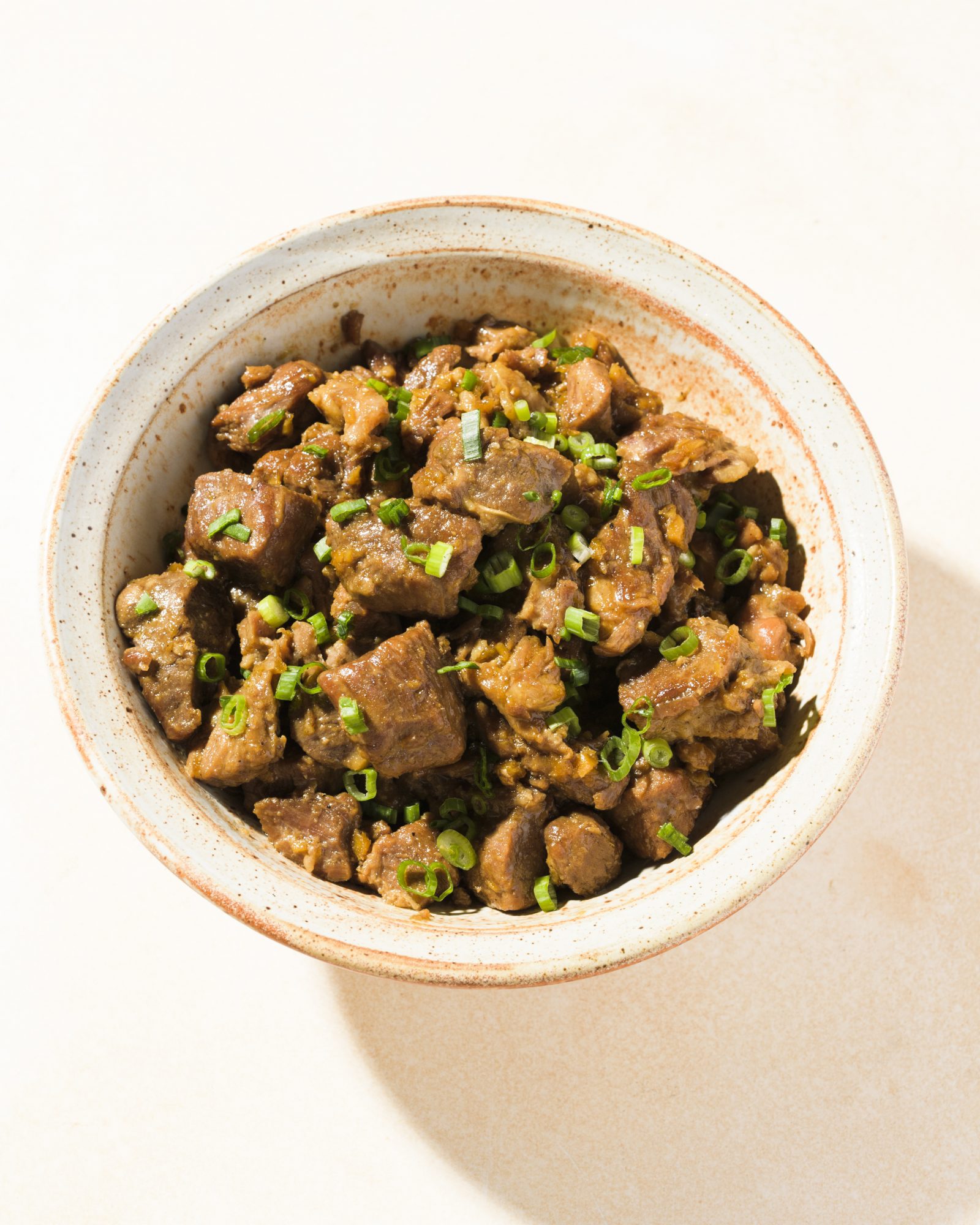 Chinese ginger soy braised pork