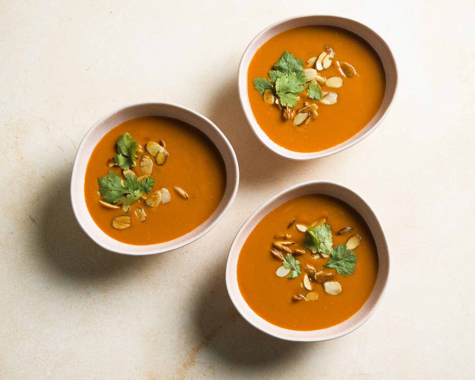Double carrot soup fennel lime h